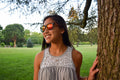 Rose Wood Sunglasses with Sunset Orange Mirror Lens